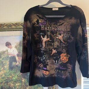 y2k vintage Halloween top